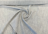 Libeco Belgian Linen Melange Gris Light Blue Upholstery Fabric - Gris Light Blue, 54" Width (1 Yard)