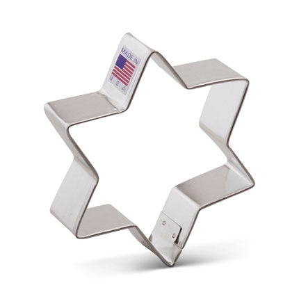 Cookie Cutter Star of David 3-3/4" - 1267A