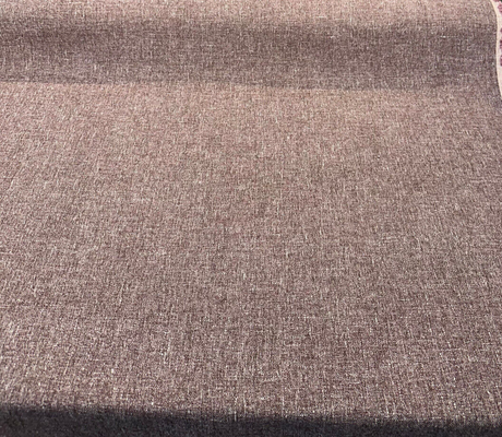 Libeco Belgian Linen Melange Mulberry Linen Fabric - Mulberry Purple, 54" Width, No Repeat, Railroaded (1 Yard)