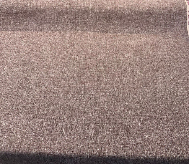 Libeco Belgian Linen Melange Mulberry Linen Fabric - Mulberry Purple, 54" Width, No Repeat, Railroaded (1 Yard)