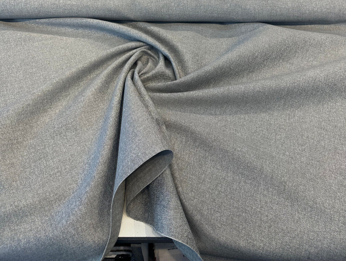 Sunbelievable Topsail Gray Dolphin Solution Dyed Acrylic Fabric - Dolphin Gray, Solid Color, 59" Width (1 Yard)