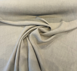 Don Giovanni Linen Fabric - Lentil Beige, 54" Width (1 Yard)