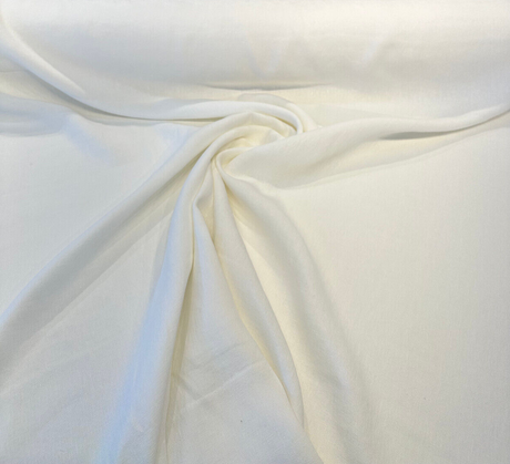 P Kaufmann Don Giovanni Linen Fabric - White Snow, 54" Width (1 Yard)