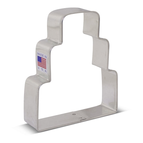 Cookie Cutter Wedding Cake 3-3/4" - 8057A
