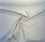 Sunbrella Leaf Structure Acrylic Fabric - Cloud Gray Leaf Pattern, 54" Width (1 Yard)