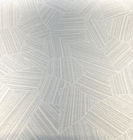 Sunbrella Leaf Structure Acrylic Fabric - Cloud Gray Leaf Pattern, 54" Width (1 Yard)