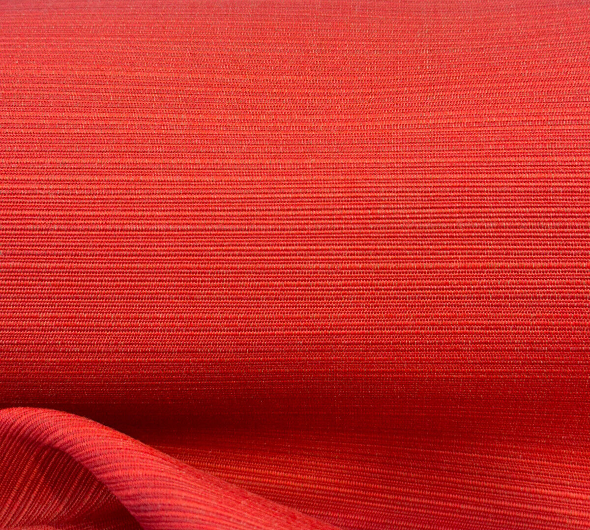 Sunbrella Dupione Acrylic Fabric - Crimson Red, Railroaded Solid & Variegated, 54" Width (1 Yard)