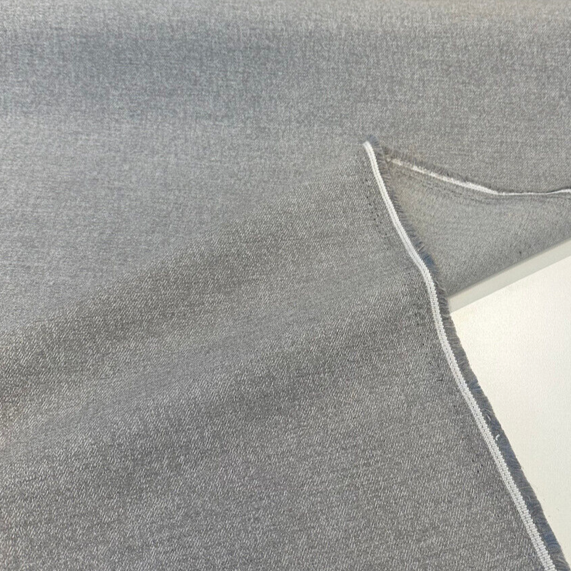 Sunbelievable Topsail Nature Gray Solution Dyed Acrylic Polyester Fabric - Nature Gray, Solid Color, 59" Width (By The Yard)