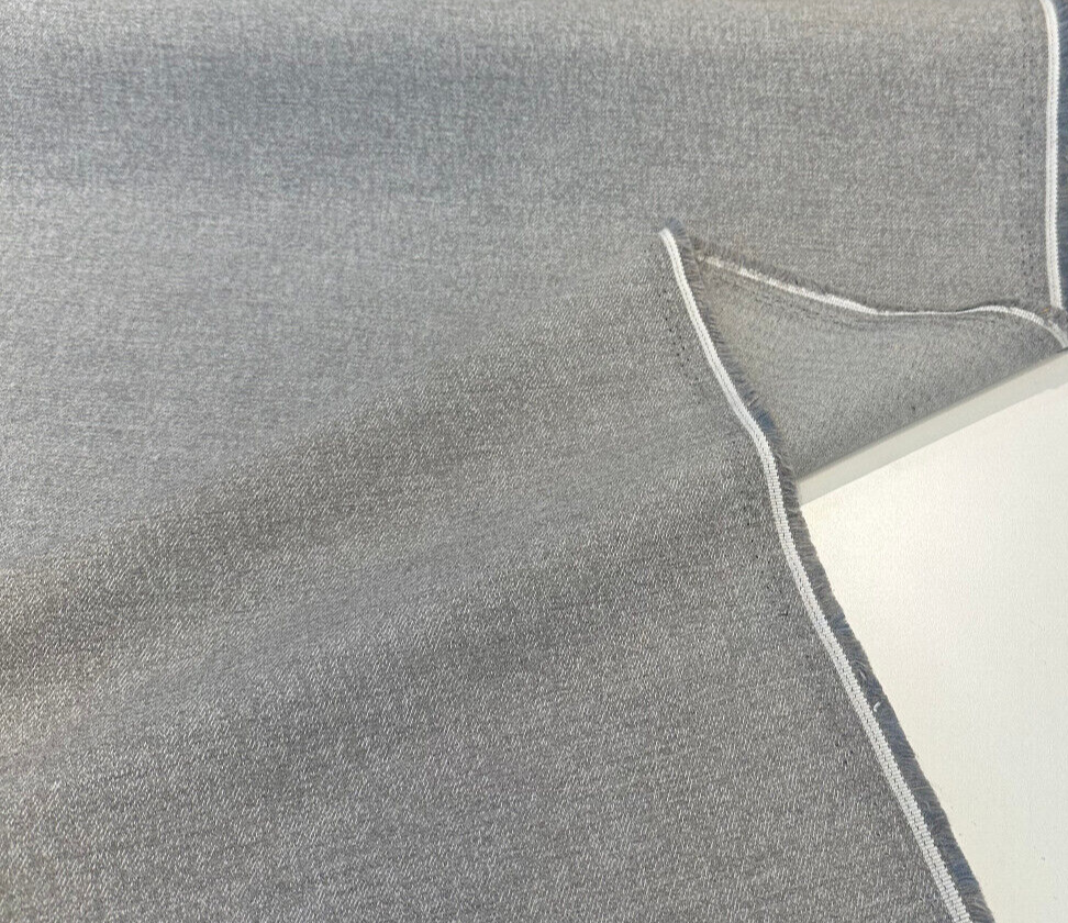 Sunbelievable Topsail Nature Gray Solution Dyed Acrylic Polyester Fabric - Nature Gray, Solid Color, 59" Width (By The Yard)