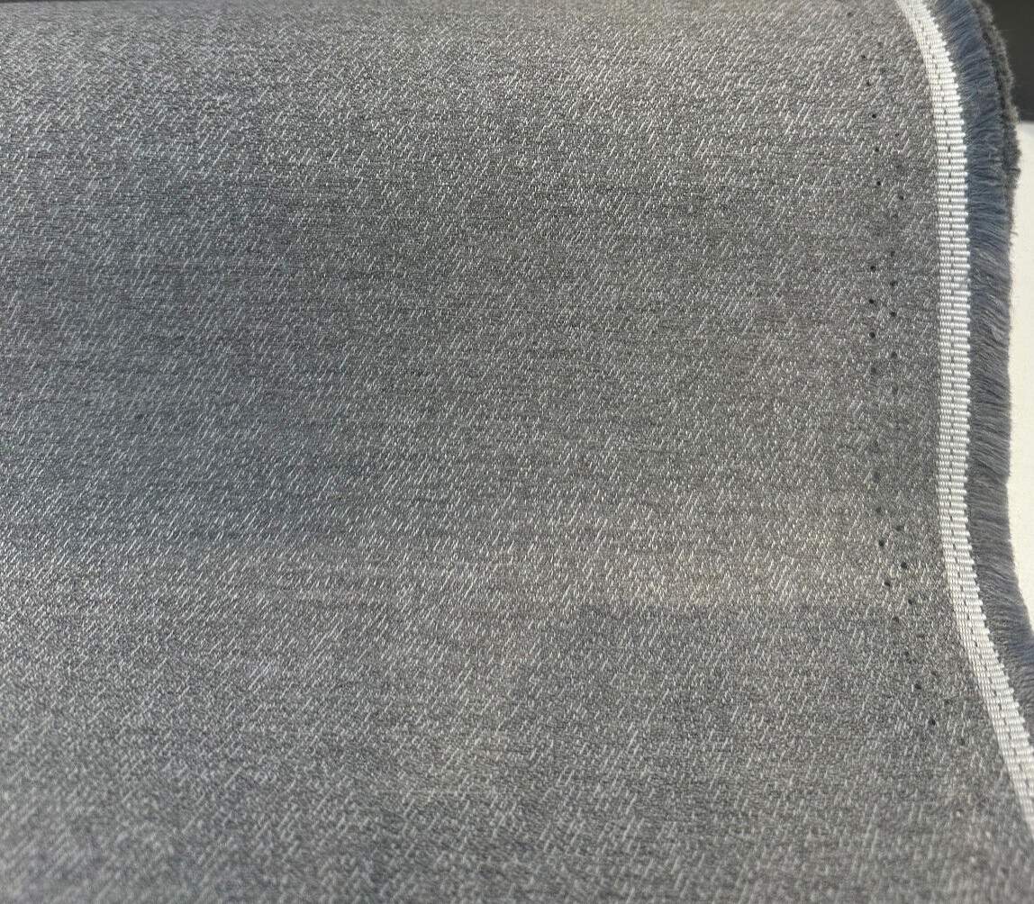 Sunbelievable Topsail Nature Gray Solution Dyed Acrylic Polyester Fabric - Nature Gray, Solid Color, 59" Width (By The Yard)