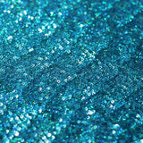 SC Glamour Shiny Sequins Nylon Spandex Fabric - Multiple Colors, Round Sequins, 54/56" Width (1 Yard)
