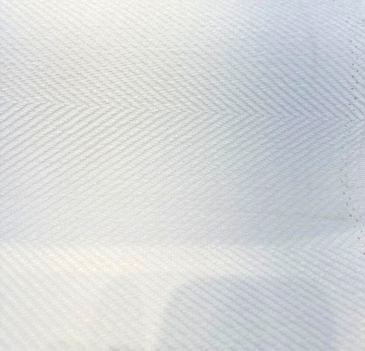 Sunbelievable Performance Chenille Cove White Acrylic Upholstery Fabric - White, Solid, 59" Width (1 Yard)