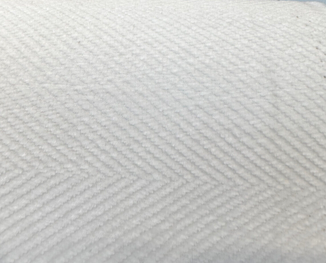 Sunbelievable Performance Chenille Cove White Acrylic Upholstery Fabric - White, Solid, 59" Width (1 Yard)