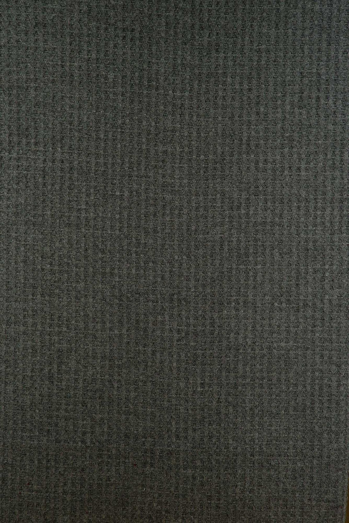 Waffle Stretch Knit Fabric Solid