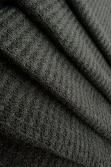 Waffle Stretch Knit Fabric Solid