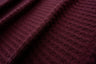 Waffle Solid Knit Fabric 1 Yard Soft Stretch Textured Material 58/60" Wide