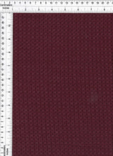 Waffle Stretch Knit Fabric Solid