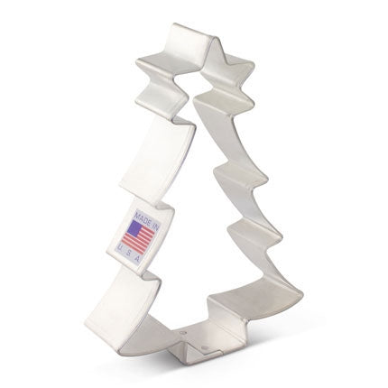 Cookie Cutter Christmas Tree with Star 4-1/2" - 8199A