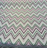 Fischer Sunbrella Amethyst Chevron Solution Dyed Acrylic Fabric - Amethyst Chevron, 54" Width (1 Yard)