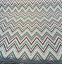Fischer Sunbrella Amethyst Chevron Solution Dyed Acrylic Fabric - Amethyst Chevron, 54" Width (1 Yard)