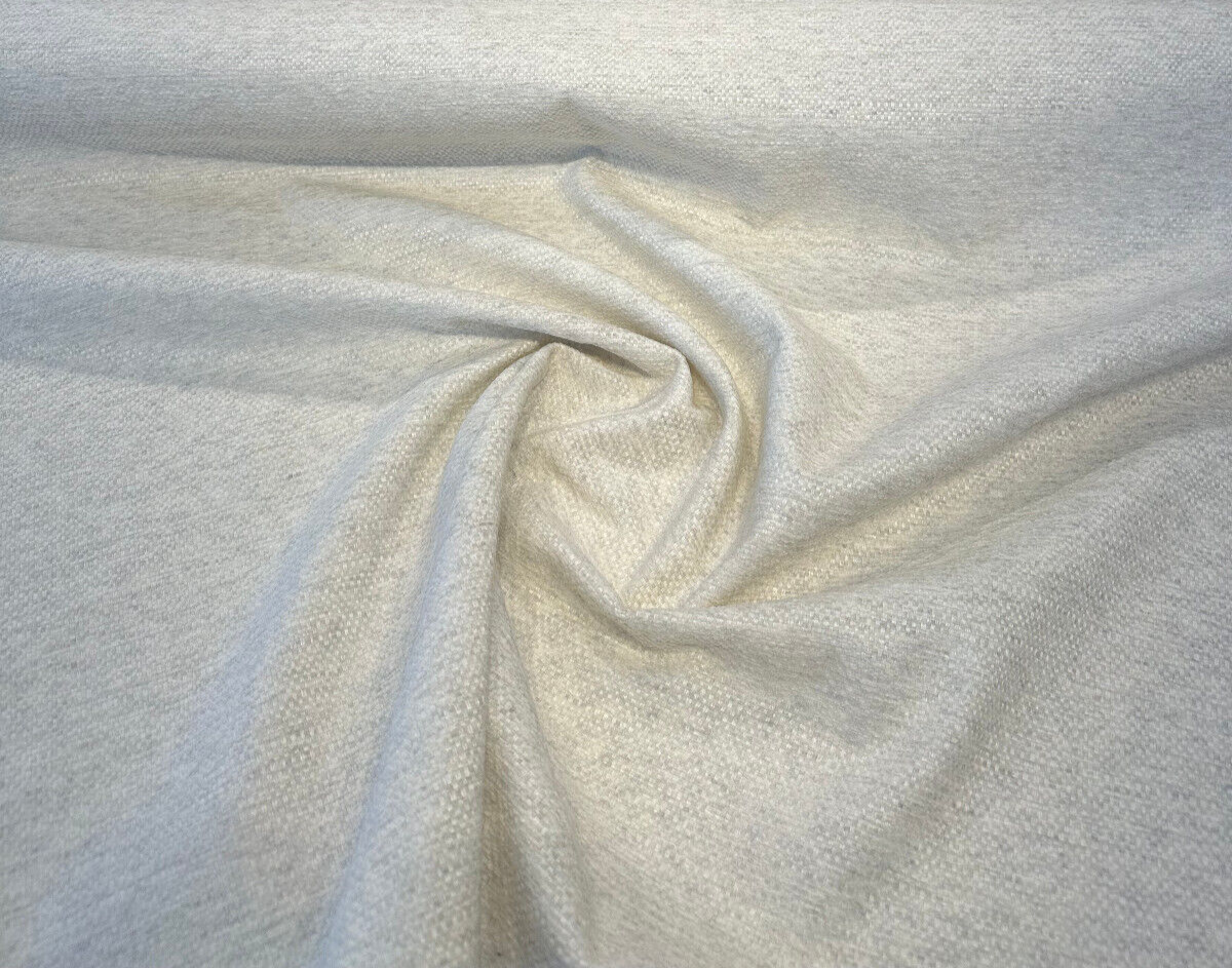 Sunbelievable Performance Chenille Surf Canvas Upholstery Fabric - Canvas Beige White Gray Mix, 59" Width (By The Yard)
