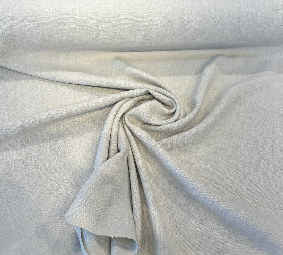 Don Giovanni Linen Fabric - Fog Gray, 54" Width (1 Yard)