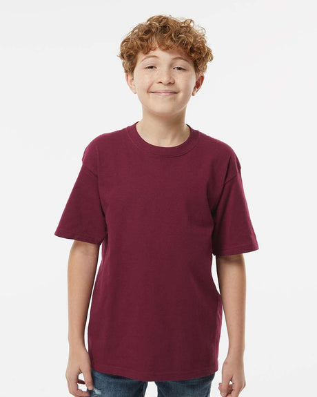 Youth Gold Soft Touch Crewneck Short Sleeve T-Shirt