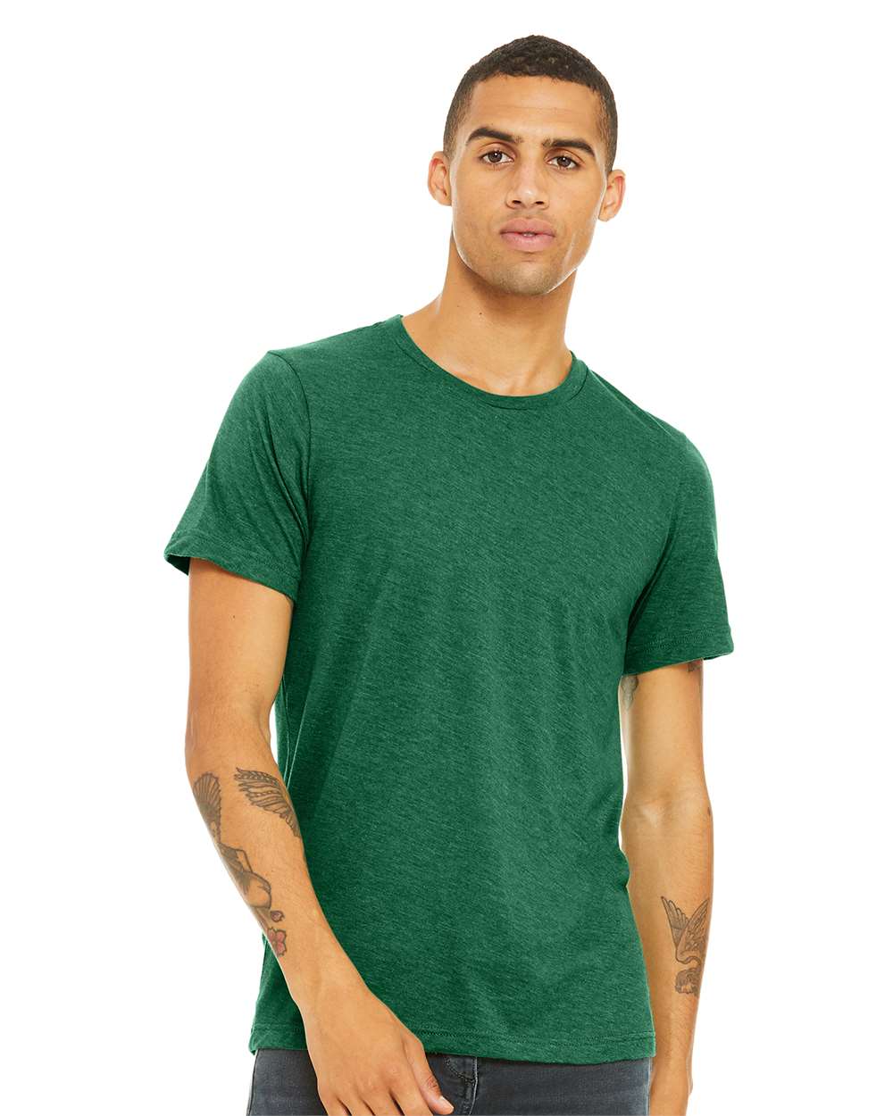 BELLA + CANVAS® CVC Jersey Crewneck Short Sleeve T-Shirt