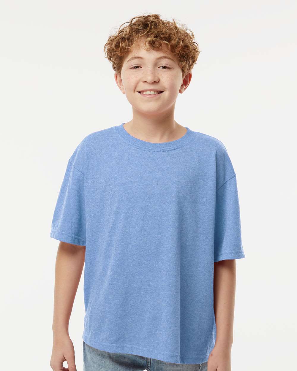 Youth Gold Soft Touch Crewneck Short Sleeve T-Shirt