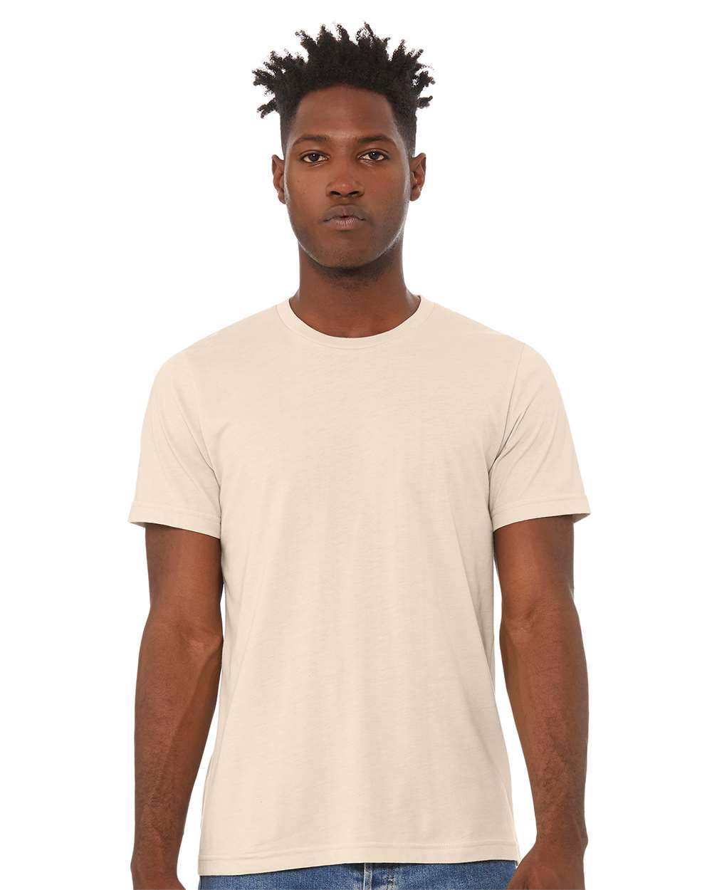 BELLA + CANVAS® CVC Jersey Crewneck Short Sleeve T-Shirt