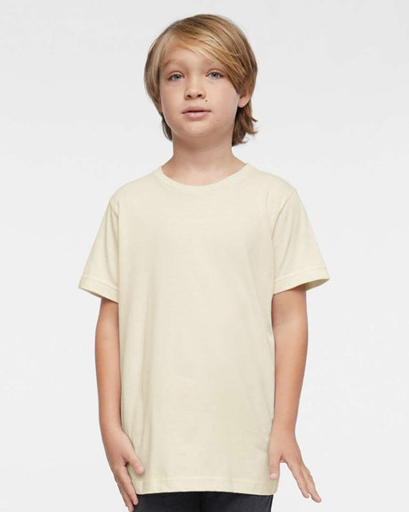 Youth Fine Jersey Crewneck Short Sleeve Tee