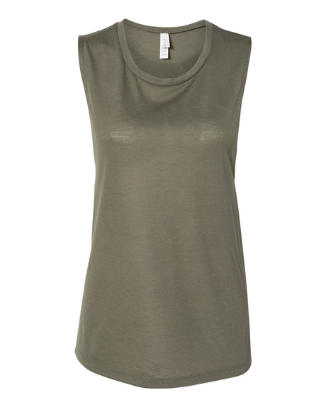 BELLA + CANVAS® Women's Flowy Scoop Muscle Tank