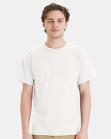 Hanes® Essential-T Pocket Crewneck Short Sleeve T-Shirt