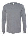 BELLA + CANVAS® Men’s Triblend Crewneck Long Sleeve Tee