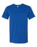 BELLA + CANVAS® Jersey Pocket Crewneck Short Sleeve Tee - 3021