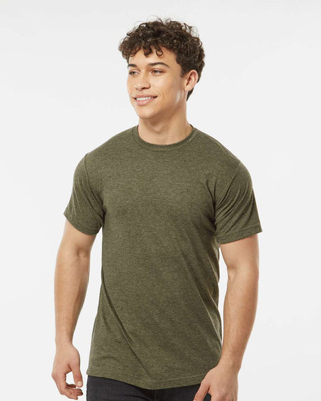 Tultex® Unisex Poly Rich Short Sleeve Crew-neck T-Shirt