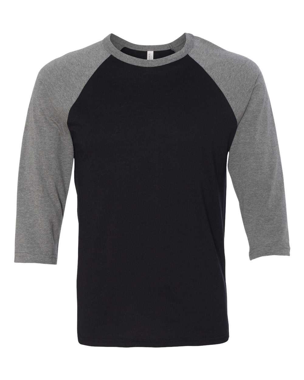 BELLA + CANVAS® Unisex Crewneck Three Quarter Sleeve Baseball Tee