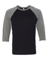 BELLA + CANVAS® Three-Quarter Crewneck Baseball T-Shirt