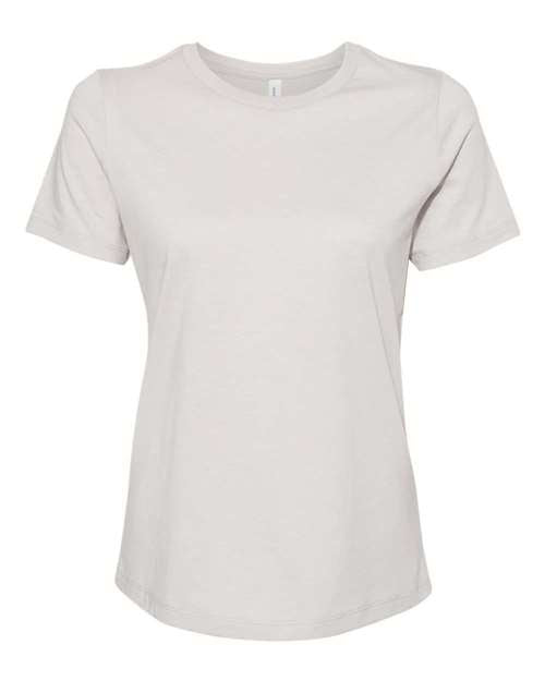 BELLA + CANVAS® Women’s Relaxed Fit Short Sleeve Heather CVC Tee