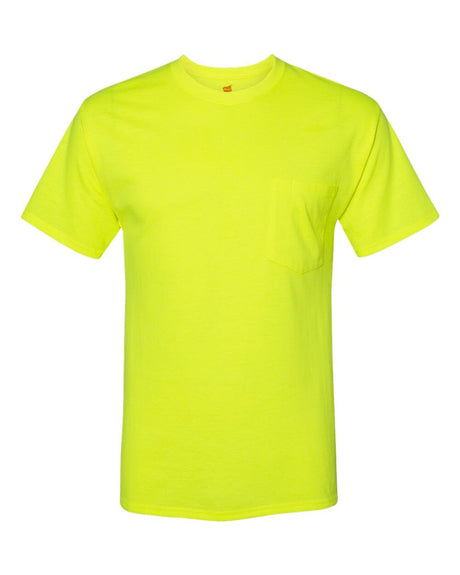 Hanes® Workwear Pocket Crewneck Short Sleeve T-Shirt