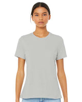 BELLA + CANVAS® Women’s Relaxed Fit Short Sleeve Heather CVC Tee
