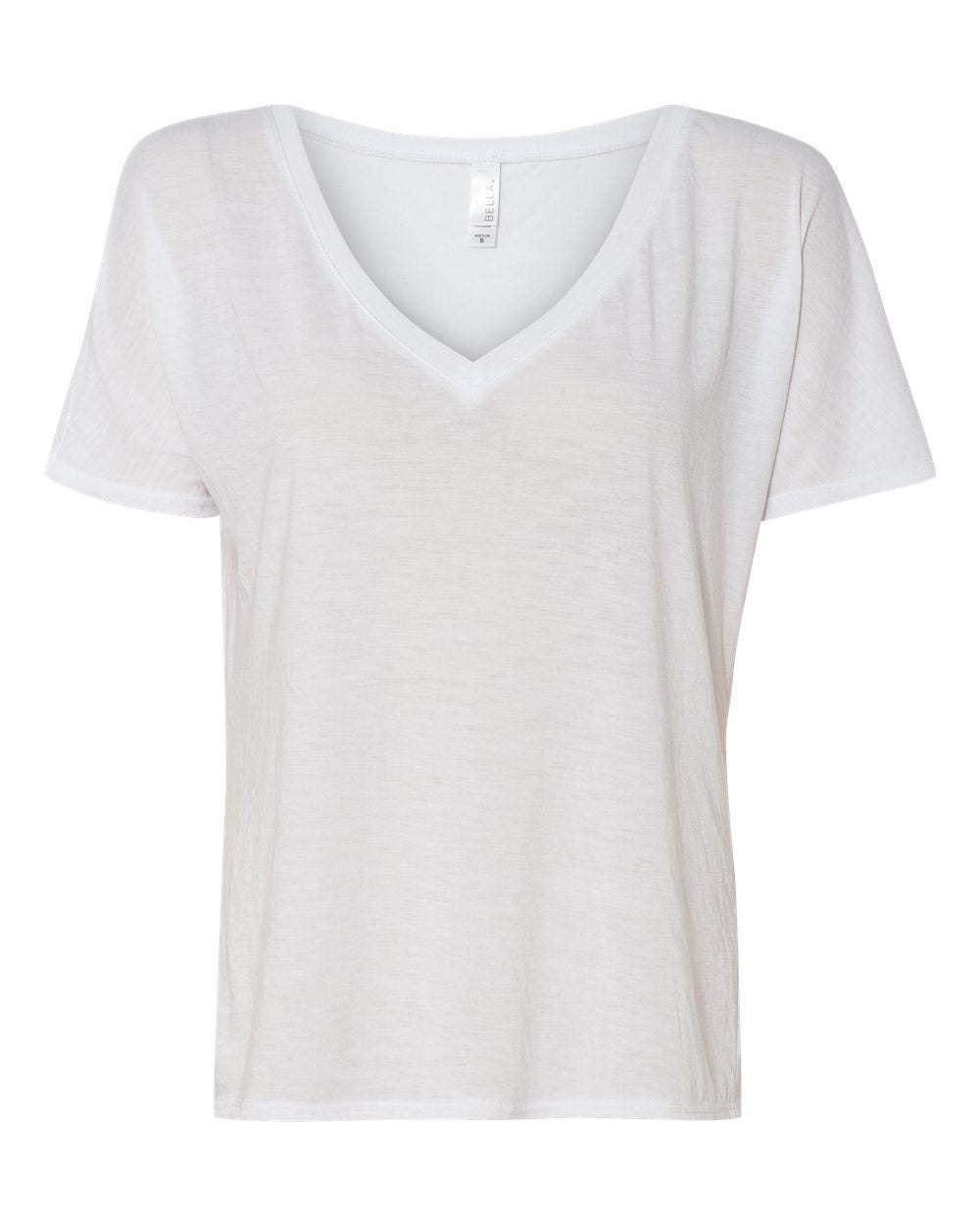 BELLA + CANVAS® Women’s Slouchy Short Sleeve V-Neck T-shirt