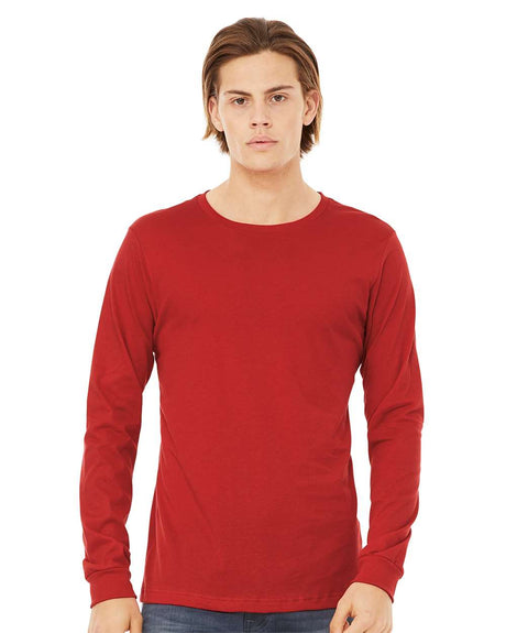 BELLA + CANVAS® Unisex Jersey Crewneck Long Sleeve Tee
