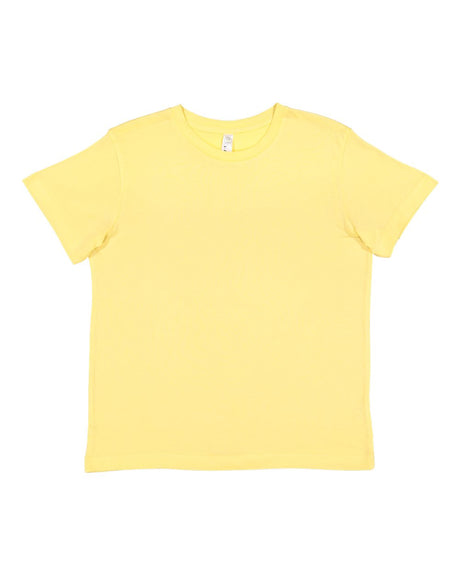 Youth Fine Jersey Crewneck Short Sleeve Tee