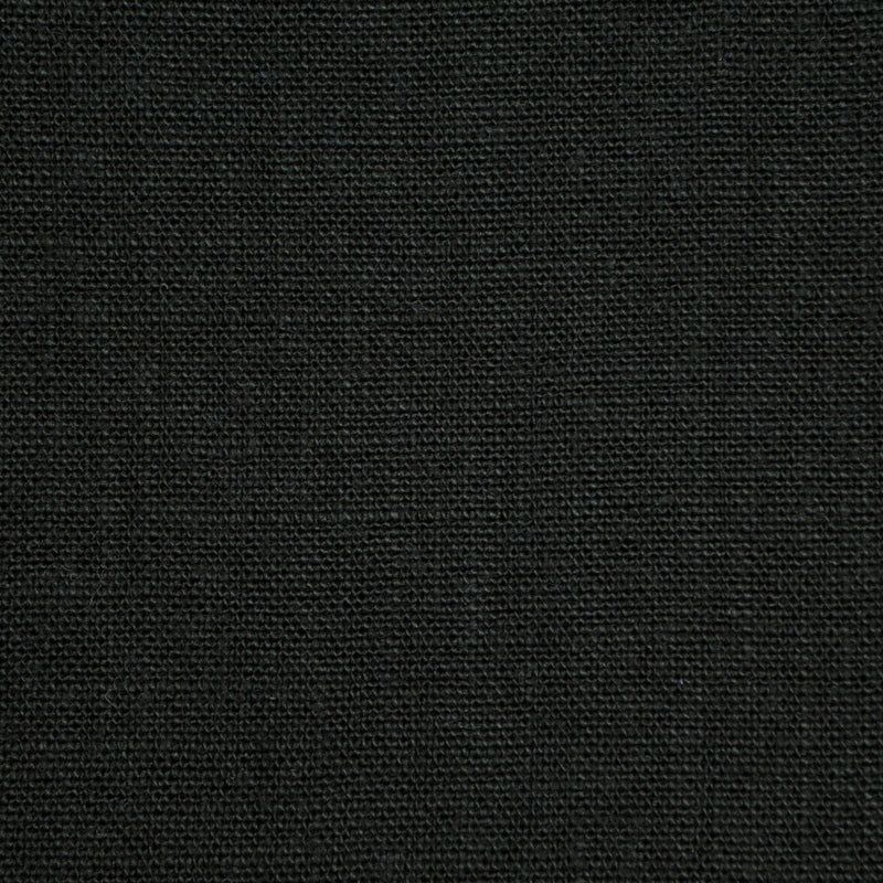 P Kaufmann Don Giovanni Linen Fabric - Black Graphite, 54" Width (By The Yard)