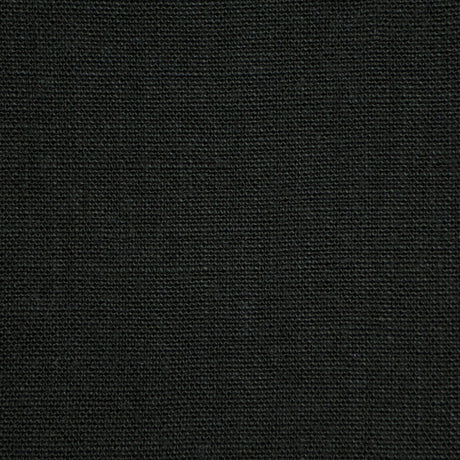 P Kaufmann Don Giovanni Linen Fabric - Black Graphite, 54" Width (By The Yard)