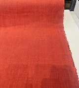 Don Giovanni Linen Fabric - Sumac, Upholstery Drapery, 54" Width (1 Yard)