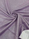 Stretch Shimmer Glitter Polyester Spandex Fabric - Shimmer Glitter, 58-60" Width (1 Yard)