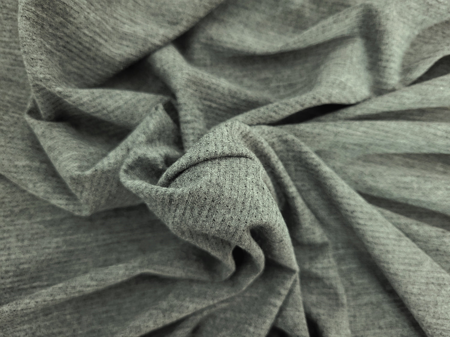 Micro Modal Spandex Mesh Jersey Knit Gray