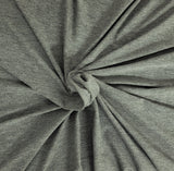Micro Modal Spandex Mesh Jersey Knit Gray